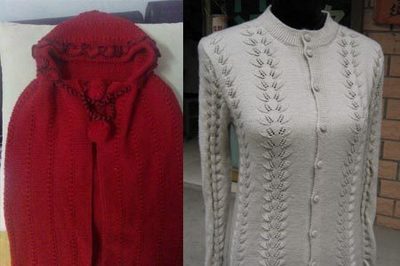 萌萌的手工編織毛衣 在家也能做時尚針織達(dá)人